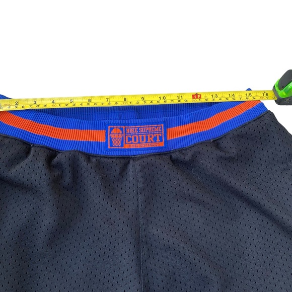 Nike Y2K Supreme Court Basketball Mesh Shorts Streetwear Vintage Gray Tag Loose - Picture 4 of 8